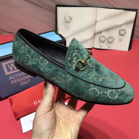 green velvet gucci slippers|Gucci jordaan velvet loafer.